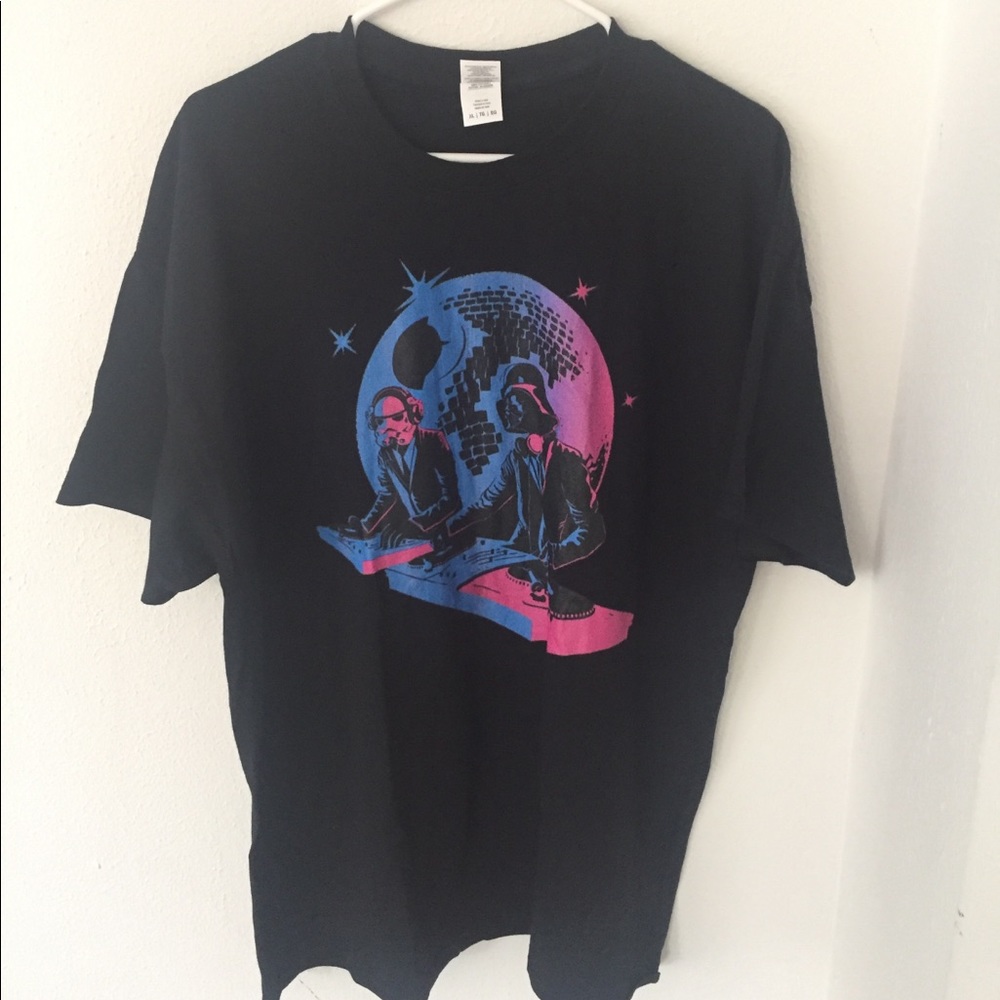 Darth Vader and Storm Trooper DJ T Shirt